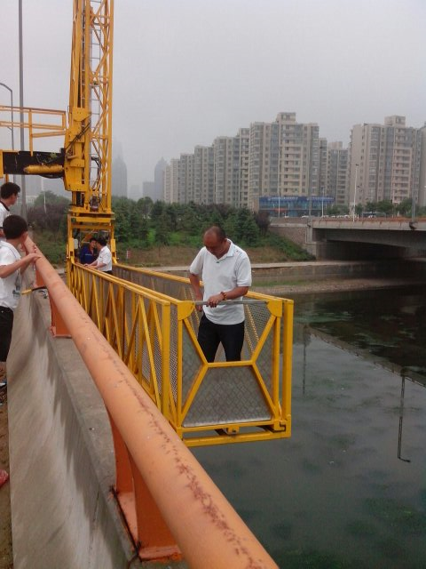 橋梁檢修車出租案例